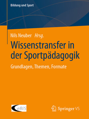 cover image of Wissenstransfer in der Sportpädagogik